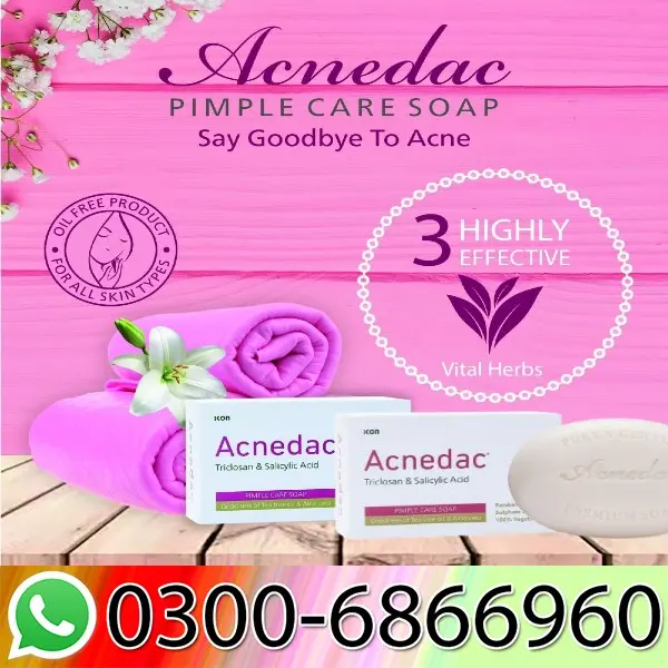 Acnedac Pimple Care Soap In Pakiastan
