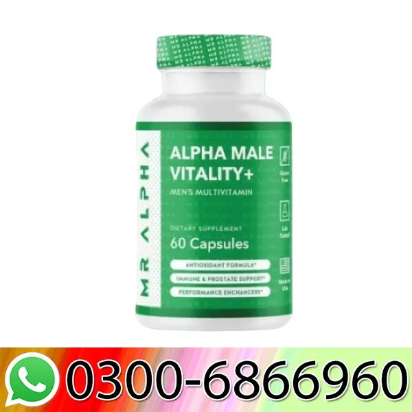 Alpha Male Vitality Plus Price In Pakistan