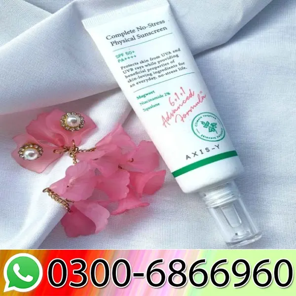 Axis-y Complete No-Stress Physical Sunscreen Cream