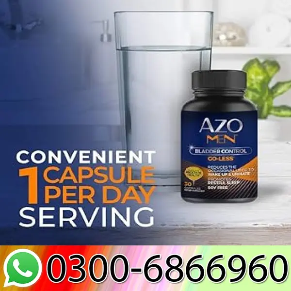 Azo Men Bladder Control Capsules in Pakistan