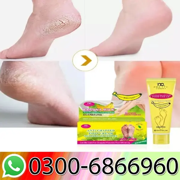 Banana Milk Cracked Foot Care Cream In Pakistan