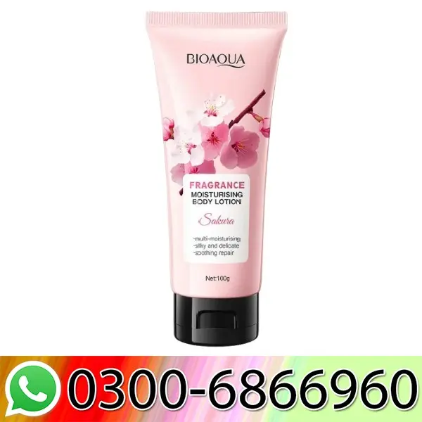 BIOAQUA Sakura Fragrance Moisturizing Body Lotion 100g In Pakistan