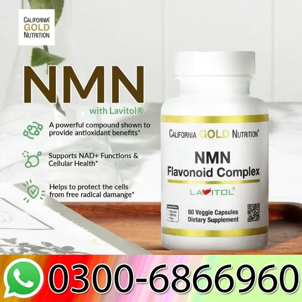 California Gold Nutrition NMN Supplement In Pakistan