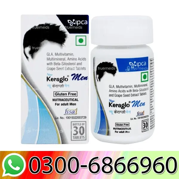 IPCA Keraglo Men Tablet In Pakistan