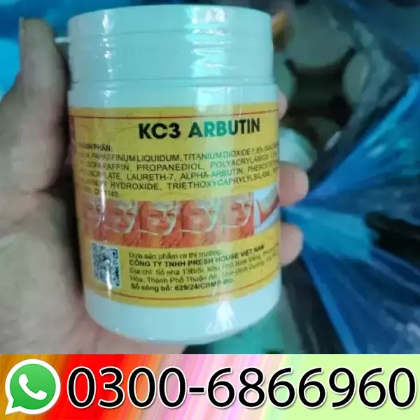 KC3 Arbutin Cream Price in Pakistan