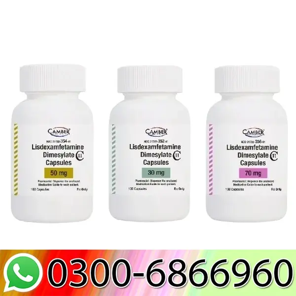 Lisdexamfetamine 30mg 50mg 70mg Price In Pakistan