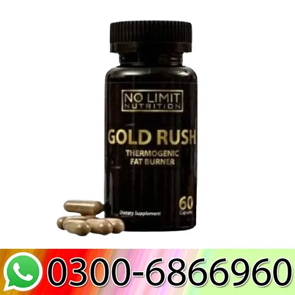 No Limit Nutrition Gold Rush Capsules Price In Pakistan