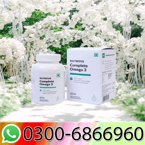Nutrova Complete Omega 3 Capsule In Pakistan