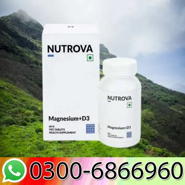 Nutrova Magnesium + D3 Health Supplement Tablet In Pakistan