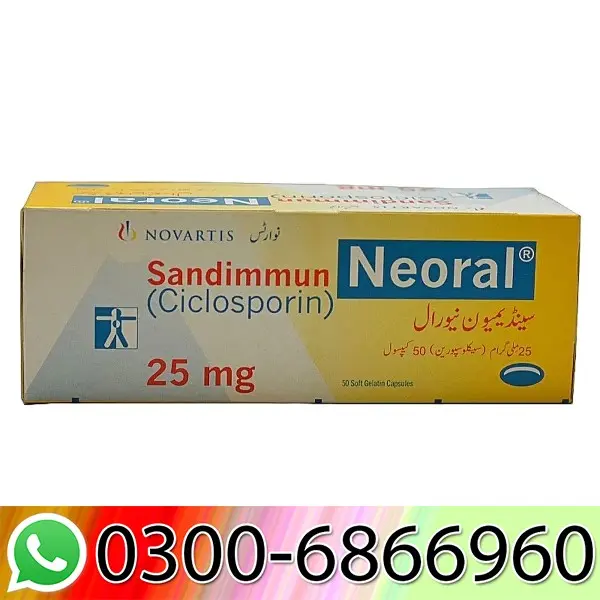 Sandimmun Neoral 25mg Tablets In Pakistan