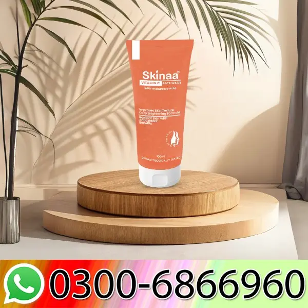 Skinaa Vitamin C & Hyaluronic Acid Brightening Face Wash Price In Pakistan