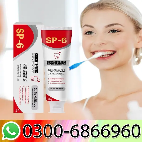 SP-6 Probiotic Toothpaste in Pakistan