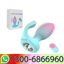 3 In 1 Anal Butt Plug With Sucking Dildo In Pakistan