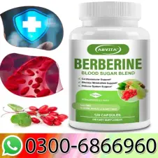 Abvita Premium Berberine Supplement Capsules In Pakistan