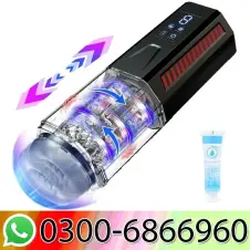 Automatic Heated Sucking Masturbator In Pakistan
