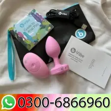 B-vibe Vibrating Jewel Butt Plug In Pakistan