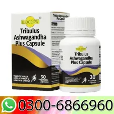 Biogrow Tribulus Ashwagandha Plus Capsule Price in Pakistan