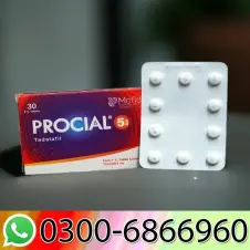 Buy Original Procial 5mg Tadalafil Tablets In Pakistan