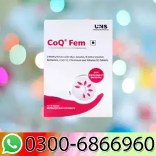 CoQ Fem Nutraceutical Tablet For Adult Women In Pakistan