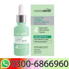 Cosmoderm Tea Tree Oil Refining Oil Control Serum Price In Pakistan