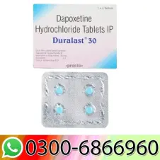 Duralast 30mg Tablets Price in Pakistan