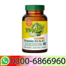 MegaFood, Vitamin D3 & K2, 120 Mini Capsules Price In Pakistan