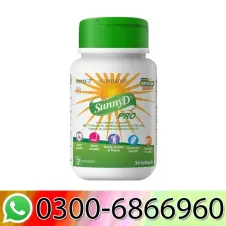 Scotmann SunnyD PRO Vitamin D3 & K2- 60 Softgels In Pakistan