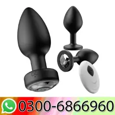 Strong Vibrating Butt Plug With Remote In Pakistan