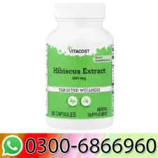 Vitacost Hibiscus Extract 200 mg 30 Capsules Price In Pakistan