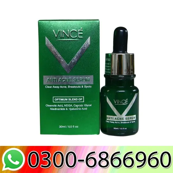 Vince Anti Acne Serum Clear Skin Solution In Pakistan