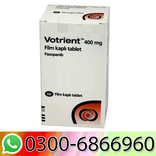 Votrient 400mg 60 Tablets Price in Pakistan