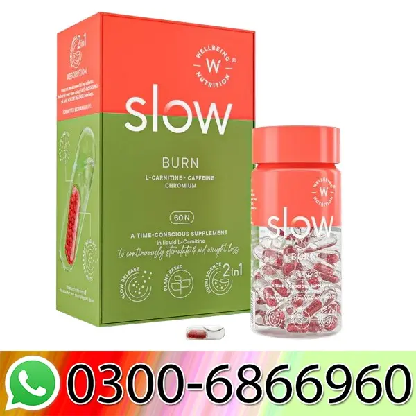 Wellbeing Nutrition Slow Burn Capsule In Pakistan