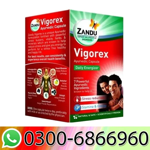 Zandu Vigorex Gold Capsule in Pakistan