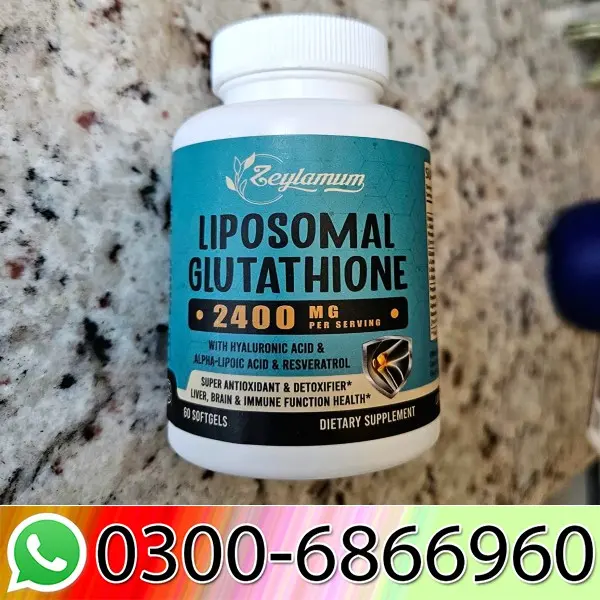 Zeylamum Liposomal Glutathione 2400 Mg Softgel In Pakistan